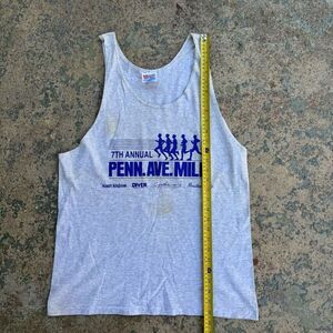 90’s Penn Ave Mile Run Single Stitch Vintage Tank Top